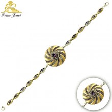 Gümüş Otantik Taşlı Biezik /Bileklik